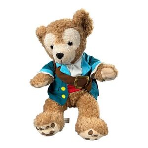 Disney Parks Duffy Bear Pirate Costume Plush Stuffed Animal‎ Toy